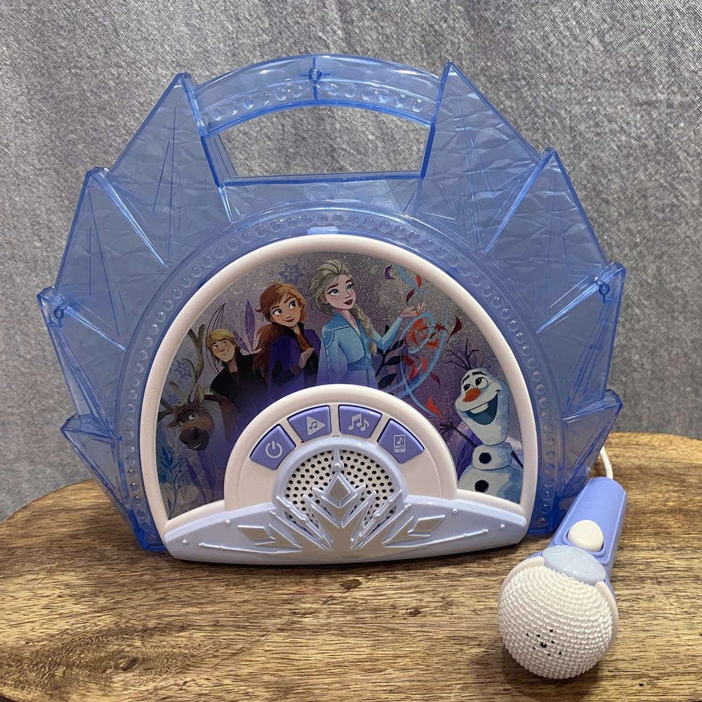 Frozen Bluetooth Karaoke Boombox